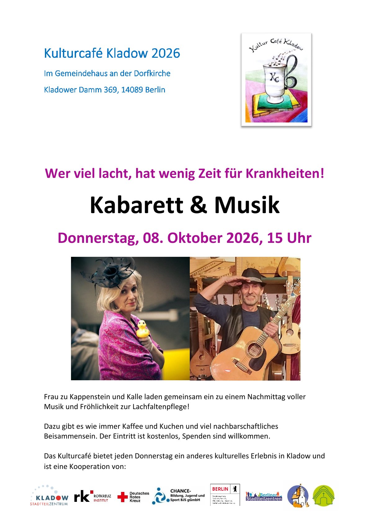Kabarett Schenkflohmarkt